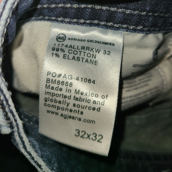 AG Adriano Goldschmied Jeans The Graduate Tailor Leg Straight for Men Size 32x32 - Picture 6 of 8